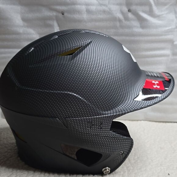 New Under Armour Senior Converge Shadow Matte Baseball Batting Helmet - Picture 3 of 10